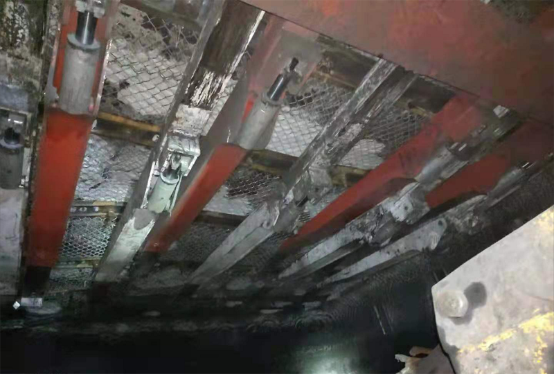 BG视讯精益联排液压支架掘进工作面